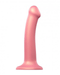 Strap On Me Dildo Strap-On-Me Silicone 7 Inch Dildo - Metallic Pink