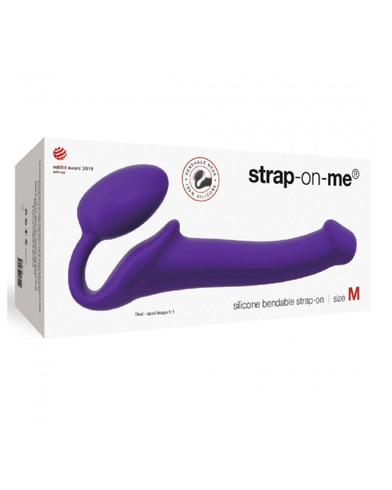 Lovely Planet Strap Ons Strap-on-Me Medium Wearable Strapless Strap-On Dildo - Purple