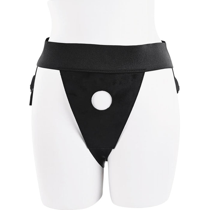 Sweet Embrace Powerful Vibrating Dildo and Strap-on Harness