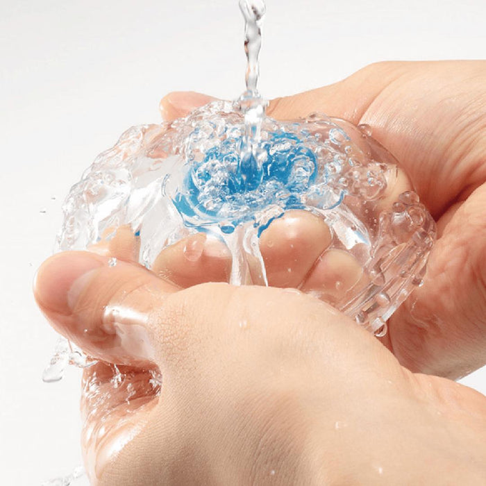 TENGA Aero Adjustable Suction Penis Masturbator - Cobalt Ring