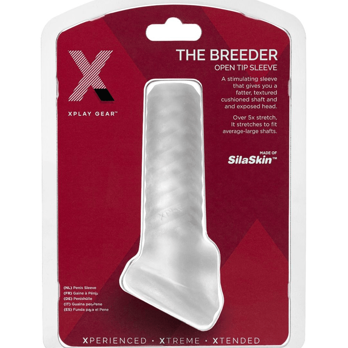 Perfect Fit Brand Masturbator THE XPLAY® Breeder Penis Enhancer Sleeve