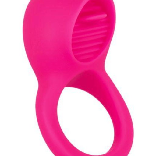 CalExotics Cock Ring Teasing Tongue Enhancer Vibrating Cock Ring