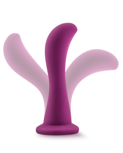 Blush Novelties Dildo Temptasia Bellatrix 6.25 Inch G-Spot Dildo - Plum Purple