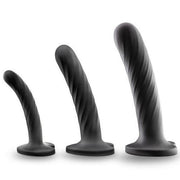 Temptasia Twist Set Of 3 Silicone Beginner or Pegging Dildos