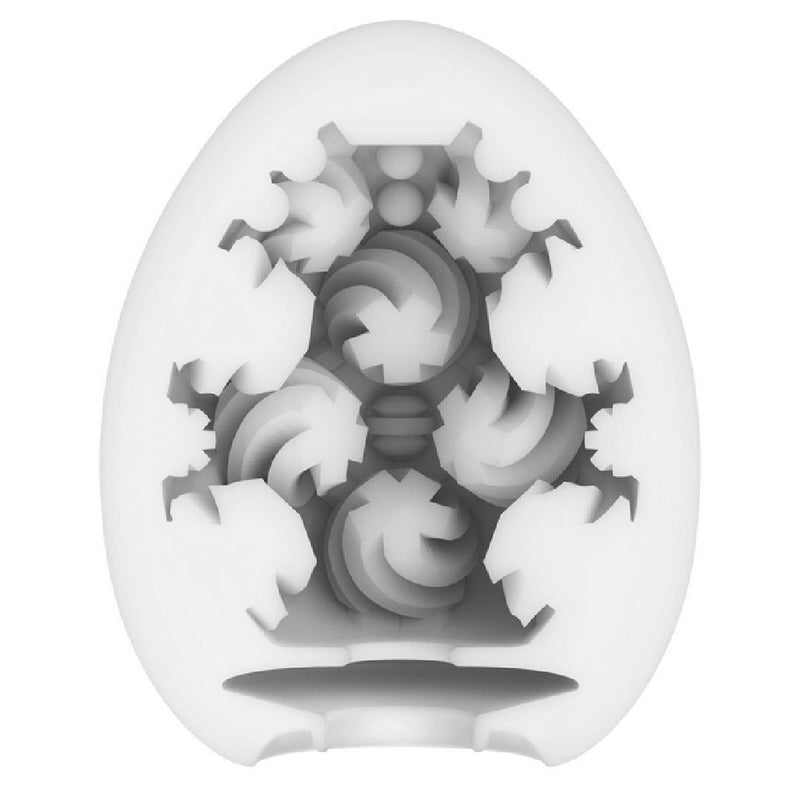 Tenga Egg 'Curl' Pattern Disposable Penis Masturbation Sleeve