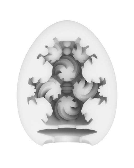 Tenga Masturbator Tenga Egg 'Curl' Pattern Disposable Penis Masturbation Sleeve