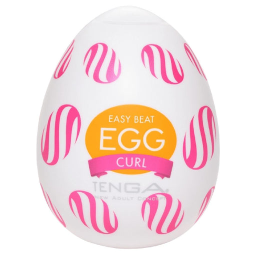 Tenga Egg 'Curl' Pattern Disposable Penis Masturbation Sleeve