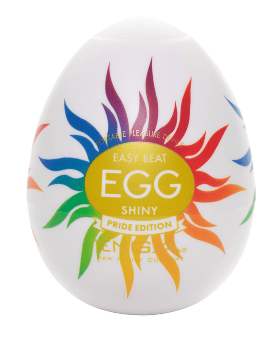 Tenga Masturbator Tenga Egg Disposable Penis Masturbator -Shiny Pride Edition