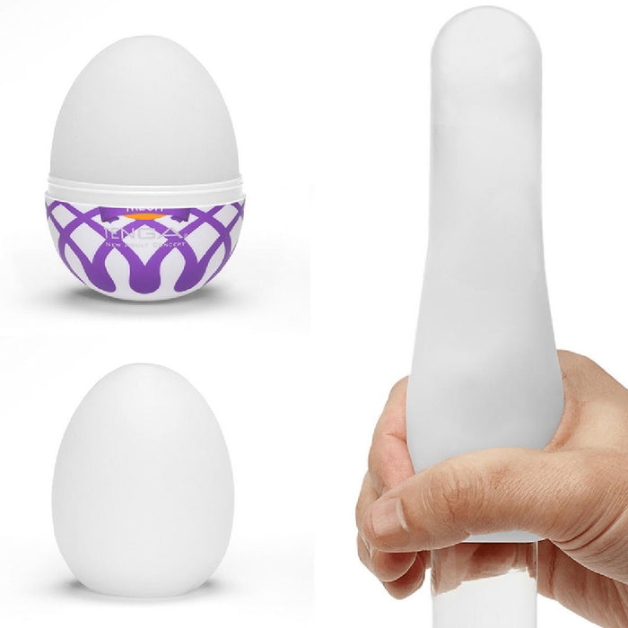 Tenga Egg 'Mesh' Pattern Disposable Penis Masturbation Sleeve
