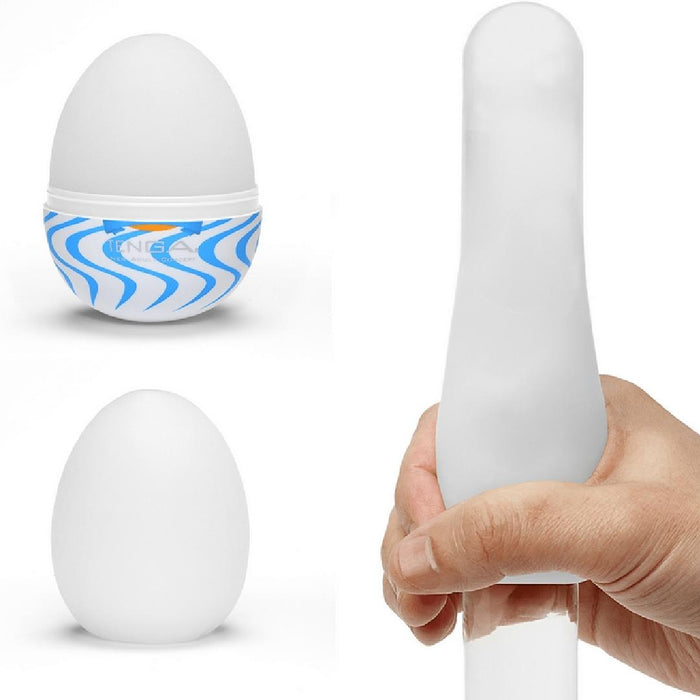 Tenga Egg 'Wind' Pattern Disposable Penis Masturbation Sleeve