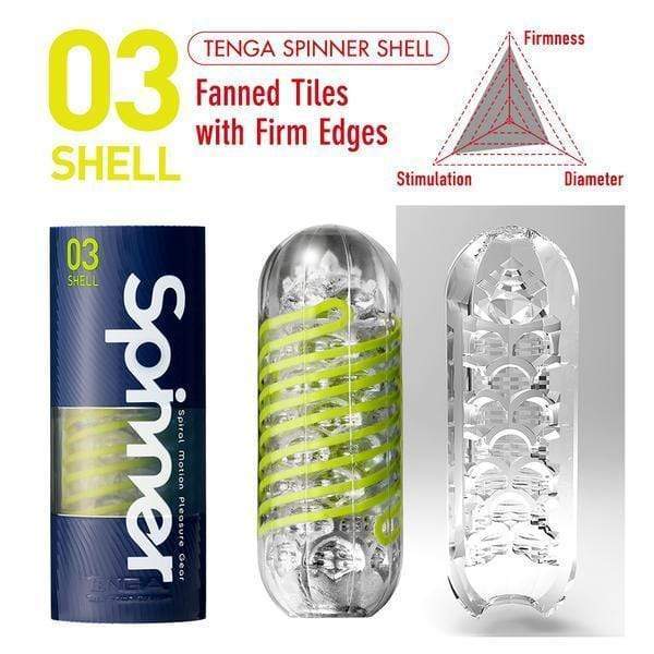 Tenga Masturbator Tenga Spinner Masturbation Cup 03 Shell