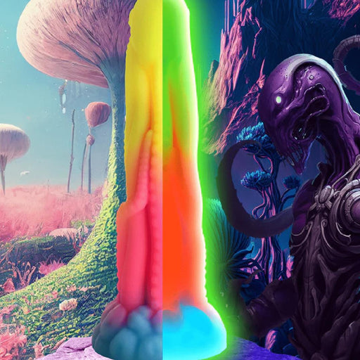 Tenta Glow Glow-In-The-Dark Tentacle Fantasy Dildo