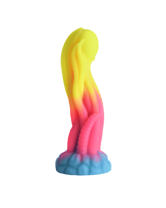 XR Brands Dildo Tenta Glow Glow-In-The-Dark Tentacle Fantasy Dildo