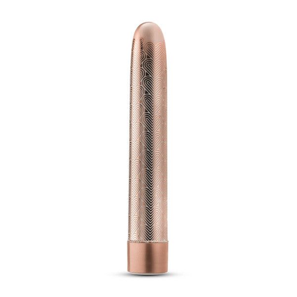 The Collection Lattice - 7 Inch Rechargeable Vibe - Rose Gold