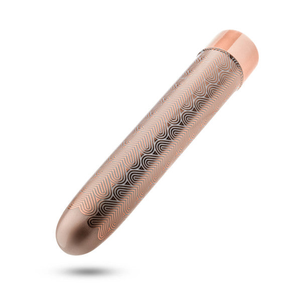 The Collection Lattice - 7 Inch Rechargeable Vibe - Rose Gold