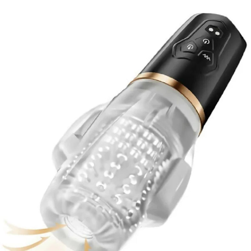 The Male Rose 2 Powerful Vibrating & Rotating Masturbator