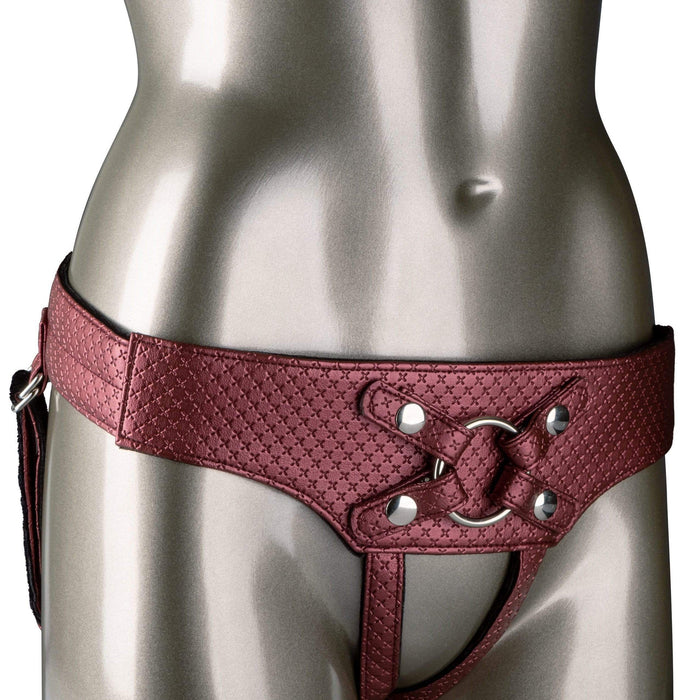 CalExotics Harness Her Royal Harness™ The Regal Empress Strap-on Harness - Red