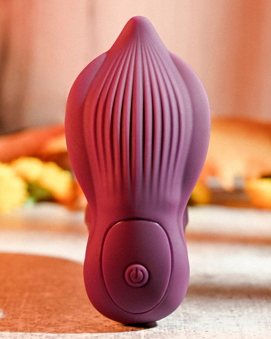 Evolved Novelties Vibrator The Velvet Hammer Thrusting Hands-Free Dual Stimulation Vibrator