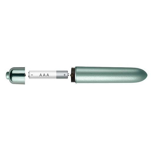 Rocks Off Vibrator Touch Of Velvet Waterproof Bullet Vibrator - Aqua Lily