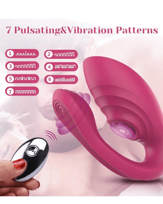 Tracy's Dog Vibrator Tracy's Dog - Nina Remote Control Couple's Vibrator - Pink