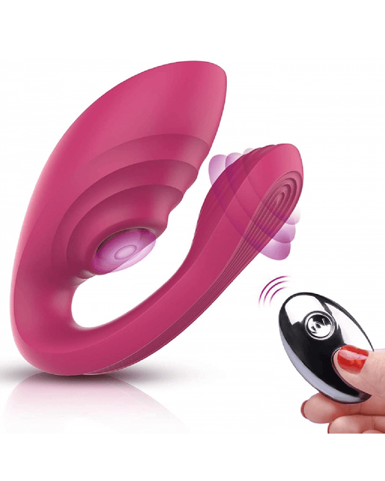 Tracy's Dog Vibrator Tracy's Dog - Nina Remote Control Couple's Vibrator - Pink