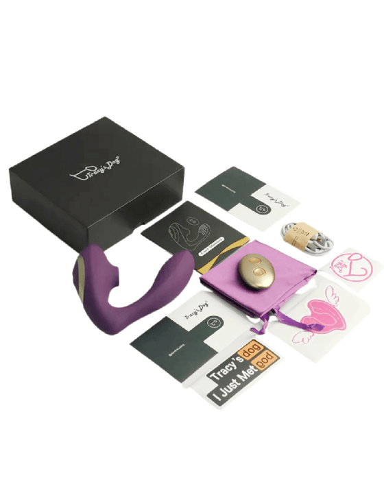 Tracy's Dog Vibrator Tracy's Dog OG Clitoral Air Pulsation Vibrator Purple - Pro 2