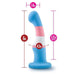 Blush Novelties Dildo Avant Pride P2 True Blue 6 Inch Silicone Dildo