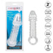 CalExotics Penis Sleeve Ultimate Stud Penis Extender - Clear