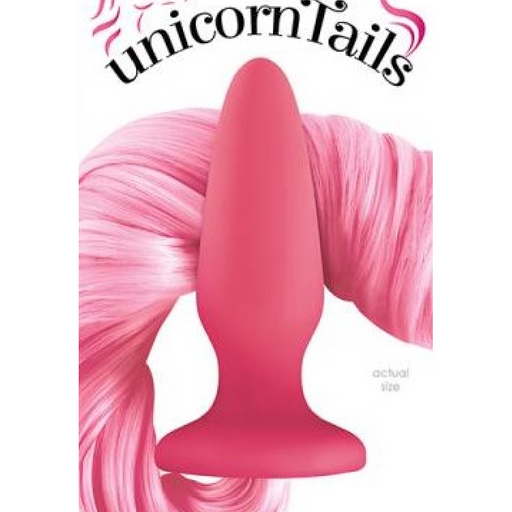 NS Novelties Butt Plug Unicorn Tail Butt Plug - Pastel Pink