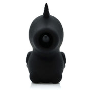Unihorn Wild Spirit Vibrator with Lashing Tongue - Black