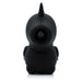 Unihorn Wild Spirit Vibrator with Lashing Tongue - Black