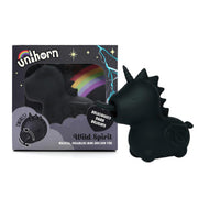 Unihorn Wild Spirit Vibrator with Lashing Tongue - Black