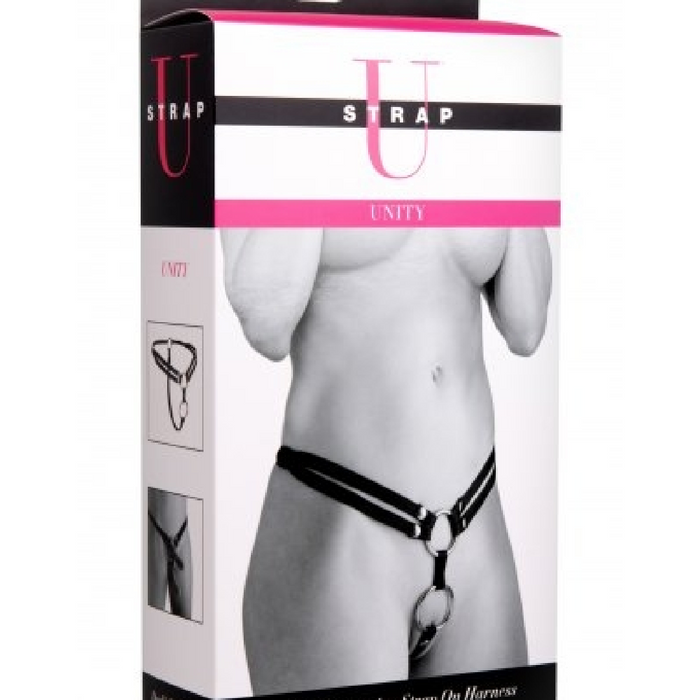 XR Brands Harness Unity Double Penetration Strap-On Harness