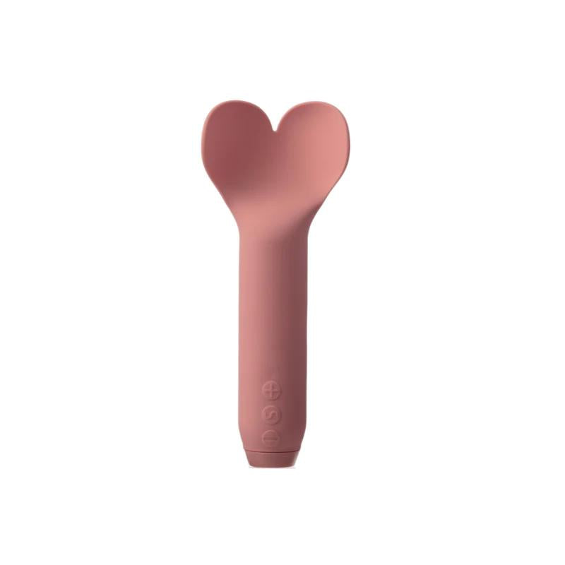 Amour Pink Heart Shaped Rumbly Bullet Vibrator