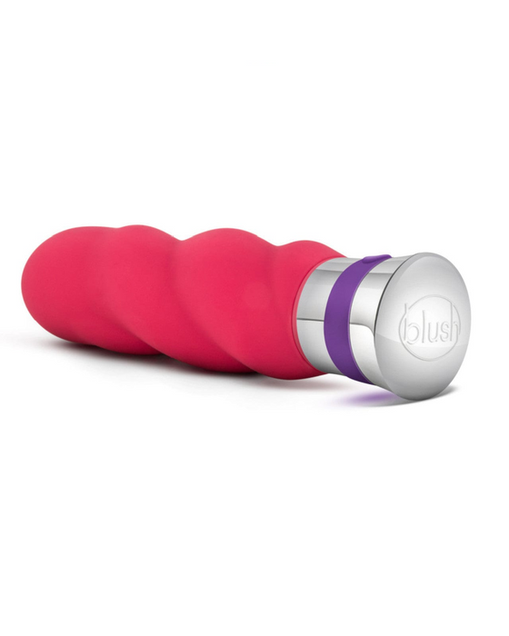 Vibrance Textured Beginner Vibrator - Red