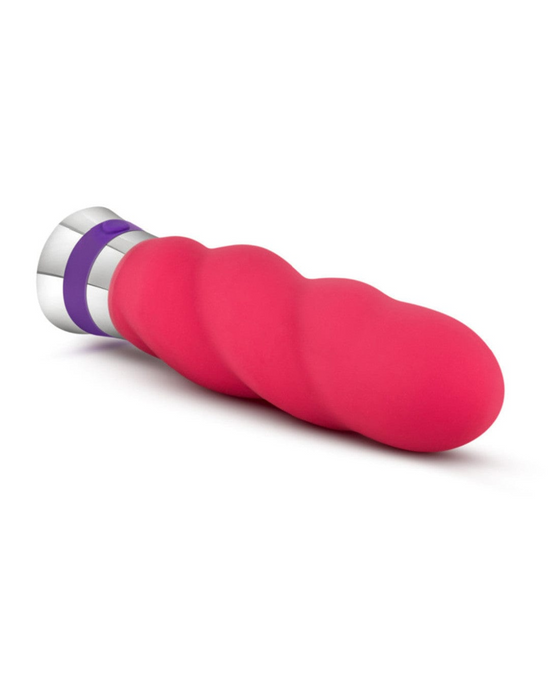 Vibrance Textured Beginner Vibrator - Red