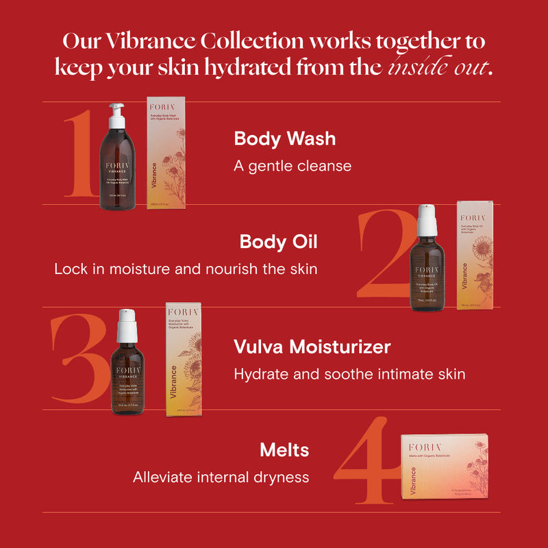 FORIA Vibrance Everyday Body Oil with Organic Botanicals 116ml / 3.9oz