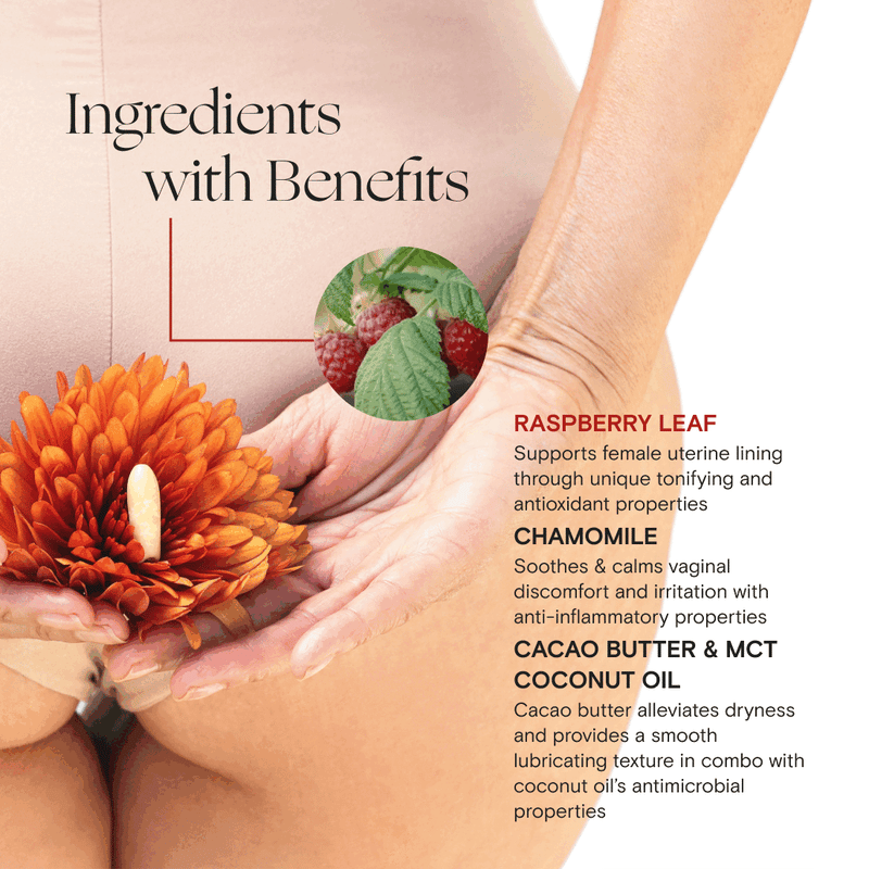 FORIA Vibrance Vaginal Moisturizing Melts with Organic Botanicals - 12 suppositories