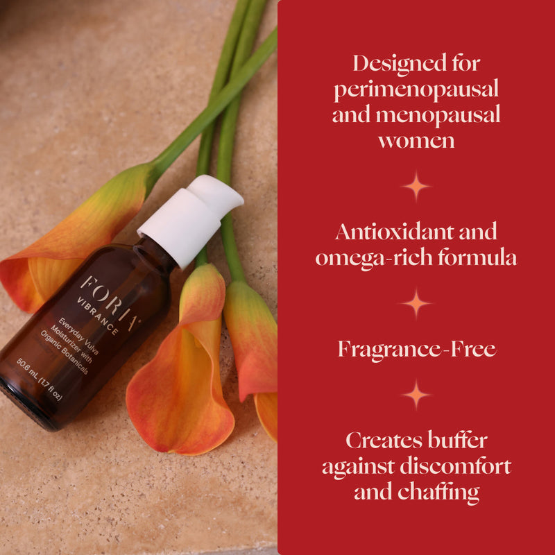 FORIA Vibrance Everyday Vulva Moisturizer with Organic Botanicals 50.6ml / 1.7oz