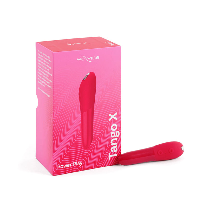 We-Vibe Tango X Powerful Cherry Red Bullet Vibrator