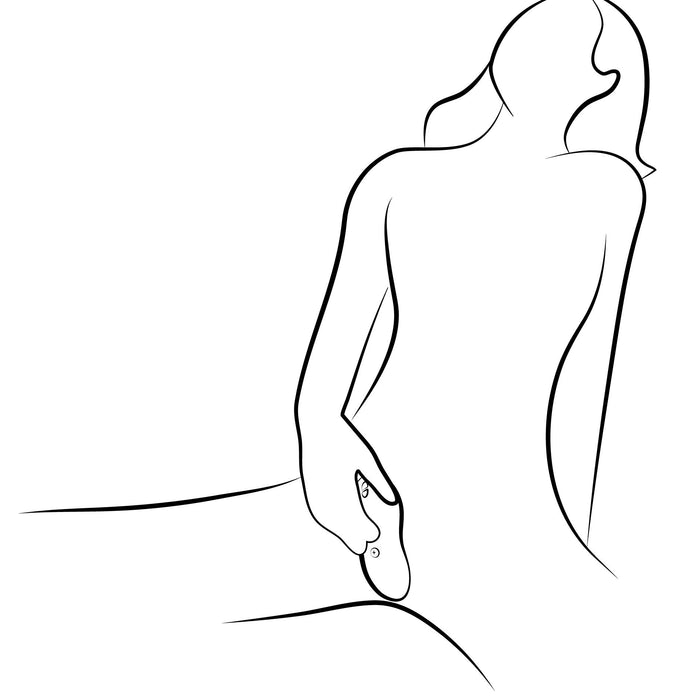 We-Vibe Touch X Lay On Vibrator - Coral