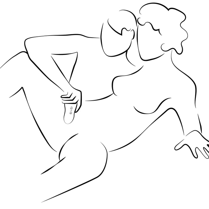 We-Vibe Touch X Lay On Vibrator - Coral