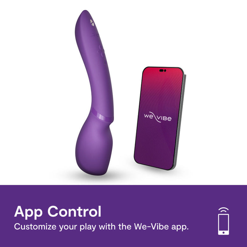 We-Vibe Wand 2 Powerful Cordless Splashproof App Enabled Vibrator