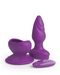 Pipedream Products Anal Toy 3some Wallbanger Plus Vibrating Remote Control Anal Plug - Purple