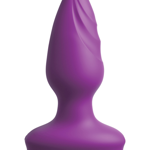 Pipedream Products Anal Toy 3some Wallbanger Plus Vibrating Remote Control Anal Plug - Purple