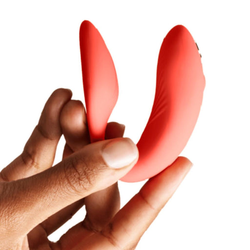 We-Vibe Chorus Remote & App Controlled Couples' Vibrator - Crave Coral
