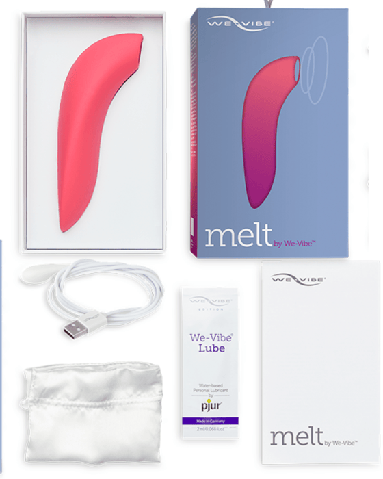 We-Vibe Vibrator We-Vibe Melt Rechargeable Pleasure Air Clitoral Stimulator