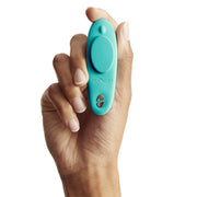 We-Vibe Moxie + Hands-Free Remote or App Controlled Panty Vibrator - Teal