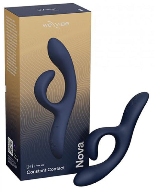 We-Vibe Rabbit Vibrator We-Vibe Nova 2 Powerful Flexible G-Spot Rabbit Vibrator - Blue