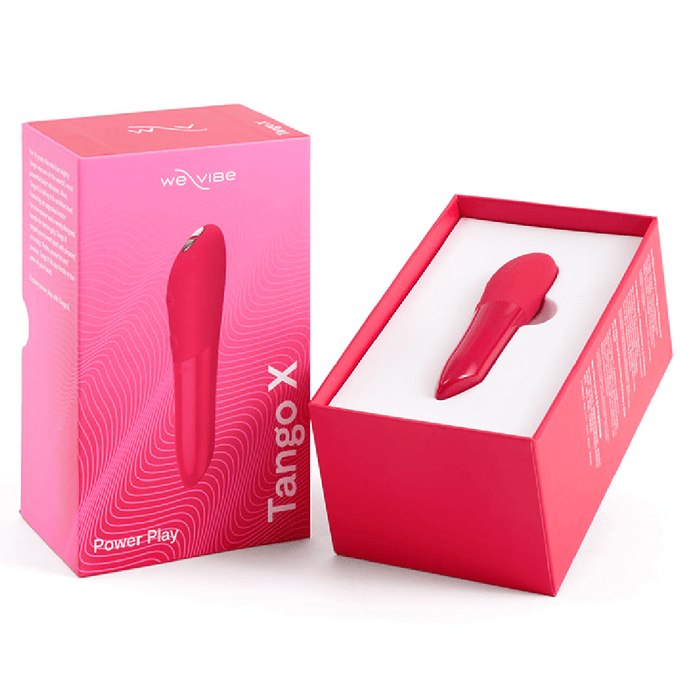 We-Vibe Vibrator We-Vibe Tango X Bullet Vibrator - Cherry Red